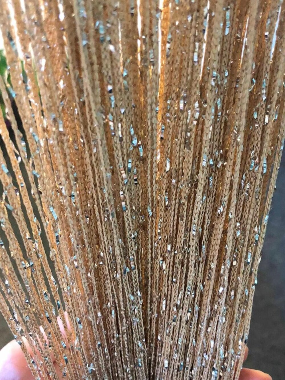 2 Pack Door String Curtains Hippie Decor Closet Beaded Curtains